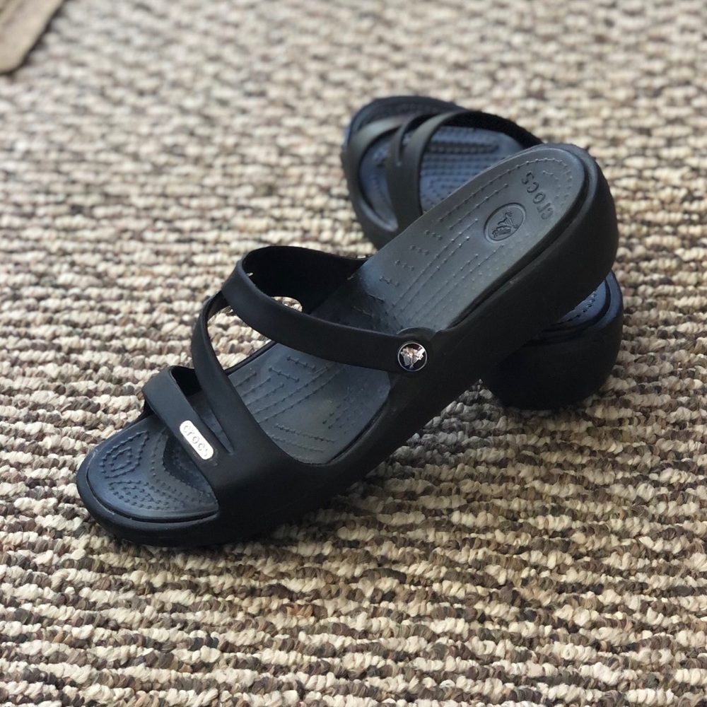 CROC sandals - Black